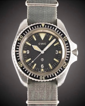 We are interested in purchasing your old Divers & chronograph CWC mili