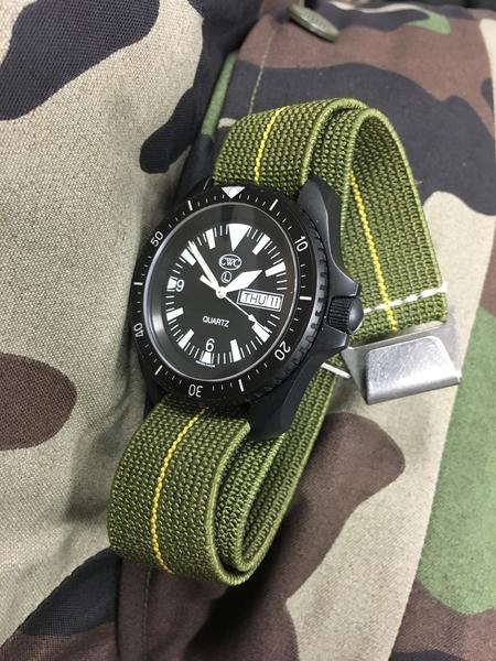 Genuine French Military NDC Parachute Elastic straps Back in stock and fitting instructions.