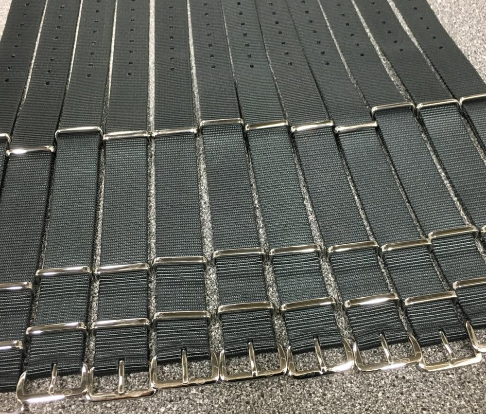 Cwc Grey Nato Squad of issued CWC NATO straps, part of a regiment-sized shipment to