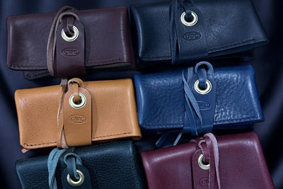 Brand new made in England leather watch rolls. Ideal for storage or travelling.
