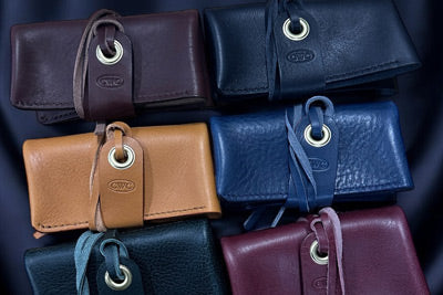 Brand new made in England leather watch rolls. Ideal for storage or travelling.