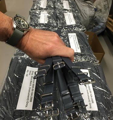 Cwc Grey Nato CWC supply Genuine Nato Watch straps to the M.O.D.