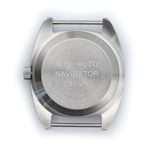 CWC W10 Navigator Automatic General Service Watch - Case Back