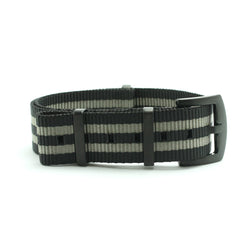 CWC SB WATCH STRAP - BOND, BLACK BUCKLE