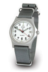 CWC GS Sapphire Subhunter Watch, Stainless Steel Case with White Dial - With Date