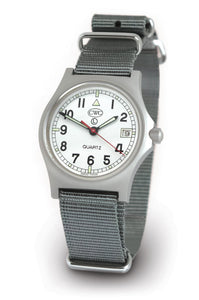 CWC GS Sapphire Subhunter Watch, Stainless Steel Case with White Dial - With Date