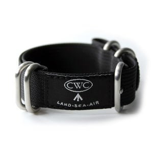 CWC Land Sea Air Watch Strap - BLACK
