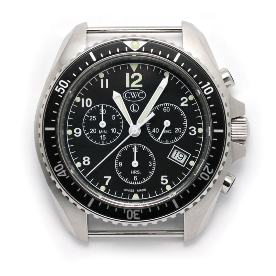 CABOT SEA FALCON CHRONO DIVER WATCH - WITH ELAPSED TIME BEZEL