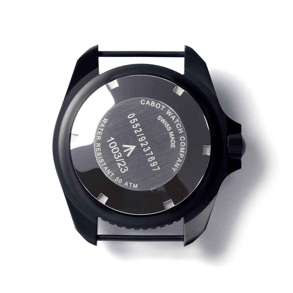 CWC RN81 Clearance Diver Watch - PVD Black