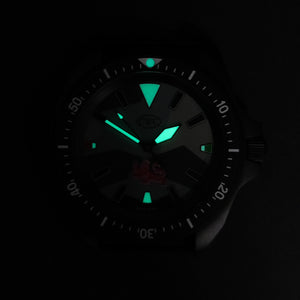 CWC Tamar Quartz Divers Watch - Black - Lume in the dark