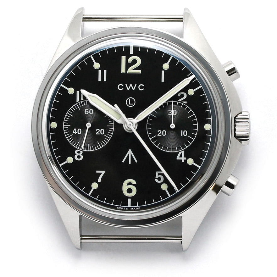 CWC 6BB Pilots Chronograph Automatic - Black Dial