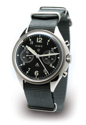 CWC 6BB Pilots Chronograph Automatic - Black Dial