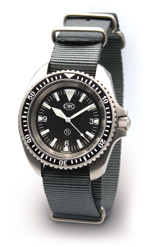 CWC Ti300 Titanium 5 Quartz Divers Watch