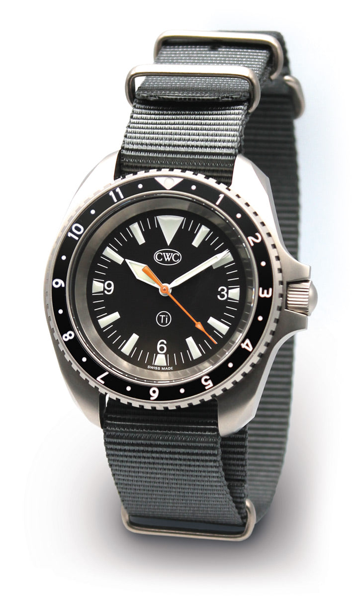 CWC Ti300 Titanium 5 Quartz Divers Watch