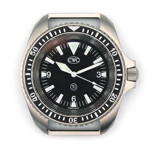 CWC Ti300 Titanium 5 Quartz Divers Watch - Standard Type, Front