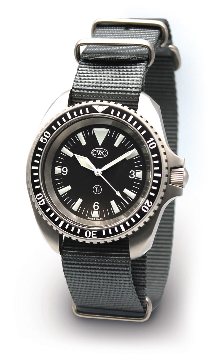 CWC Ti300 Titanium 5 Quartz Divers Watch - Standard Type