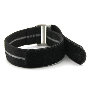 CWC Speed Strap, Unfastened - Black With Grey Stripe