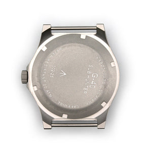 CWC G40 Subhunter Quartz Watch - Case Back