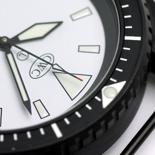 CWC Arctic Radar Automatic Diver Watch (White Dial)