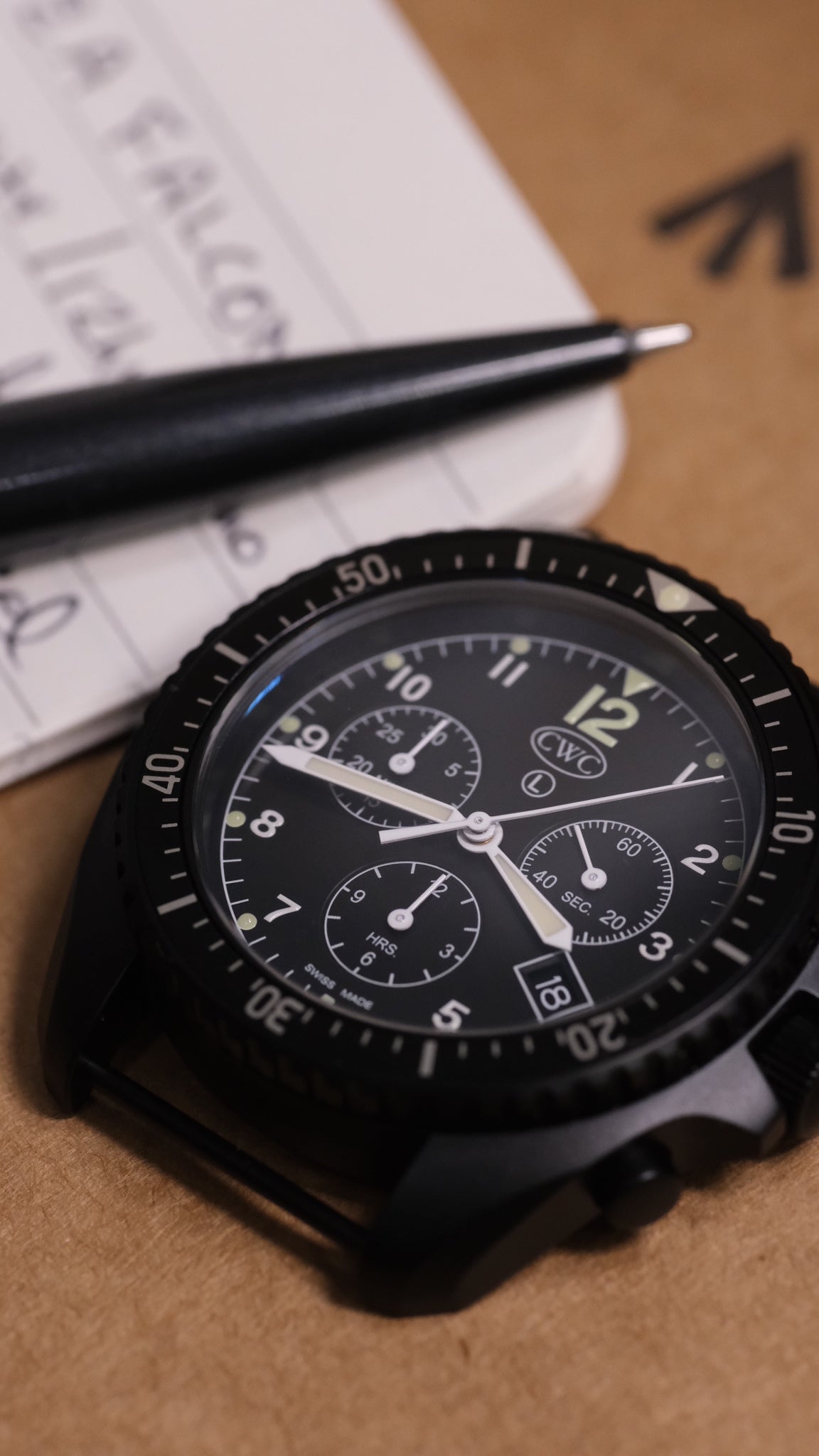 Cabot Sea Falcon Watch - Black