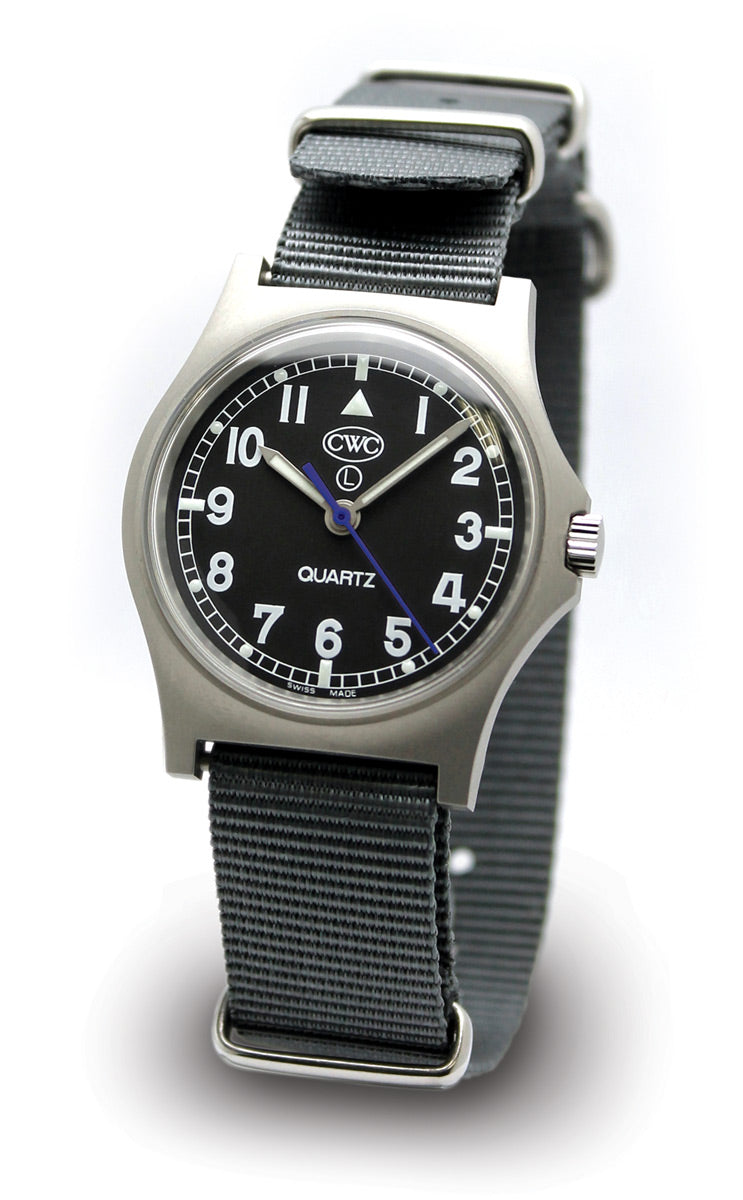 CWC British Military G10 Quartz Watch - Blue Seconds Hand