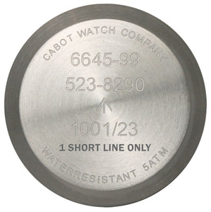 LASER ENGRAVING FOR WATCH CASE BACKS - MELLOR-72