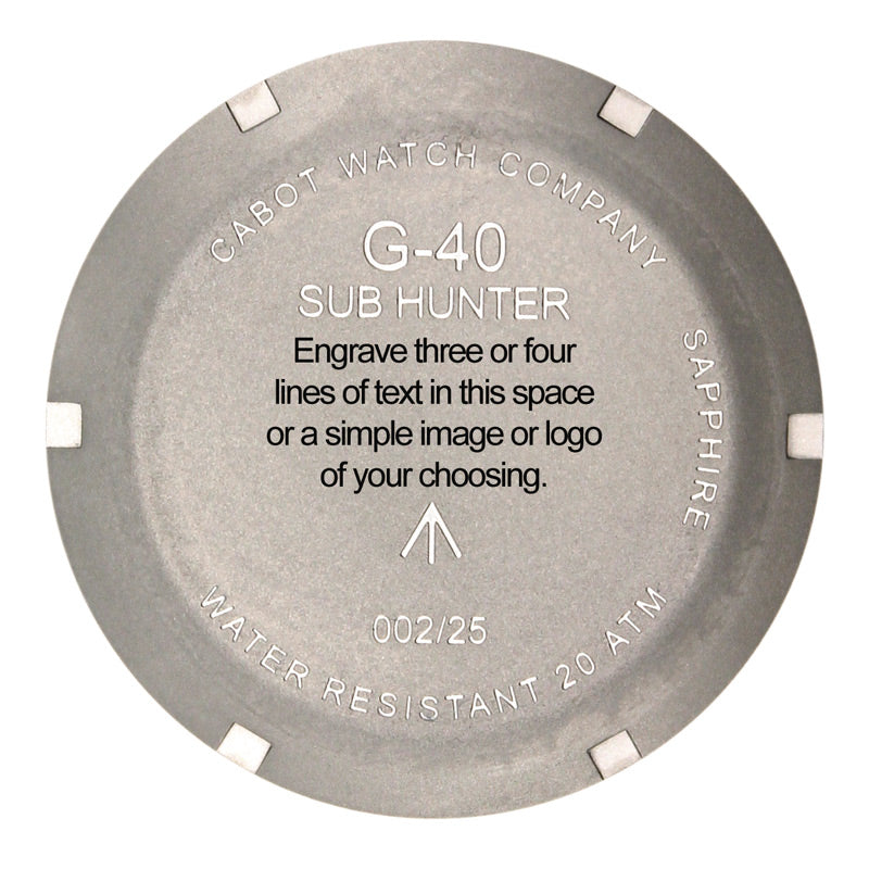 Laser Engraving for Watch Case Backs - G40