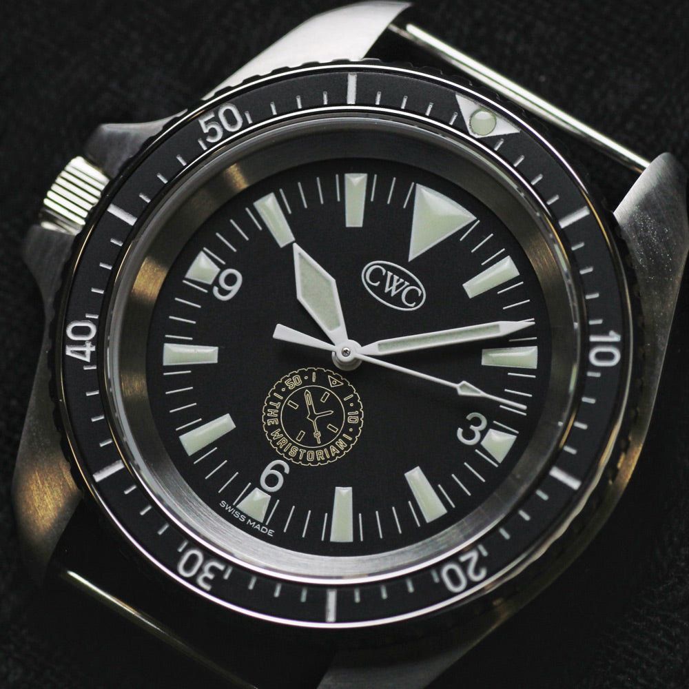 Laser Engraving For Watch Dial - Diver Plain