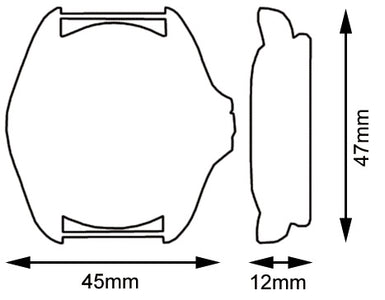 CWC Auto Diver - Watch Dimensions