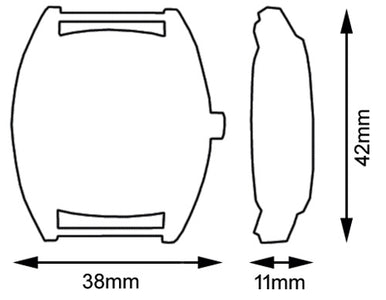 CWC MELLOR-72 MECHANICAL - DIMENSIONS