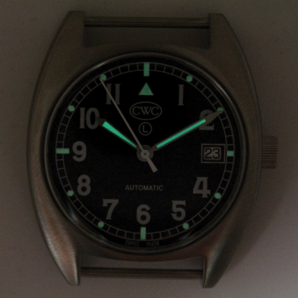 CWC Mechanical Auto General Service watch 1970s Spec - GLOW
