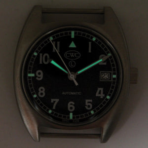 CWC Mechanical Auto General Service watch 1970s Spec - GLOW