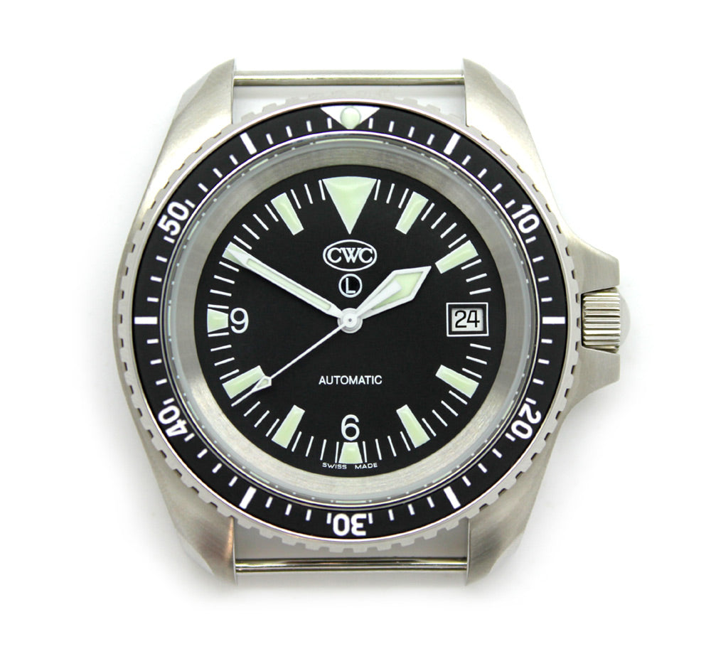 CWC ROYAL NAVY DIVER AUTOMATIC MK.2 WITH DATE - FRONT