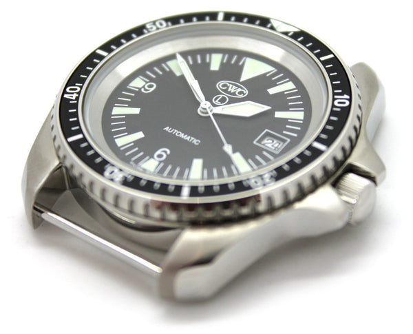 CWC RN Automatic Divers Watch Mk.2 with Date, Stainless Steel (RN300-M
