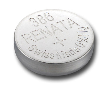 RENATA 386 BATTERY SWISS MADE 0%Hg