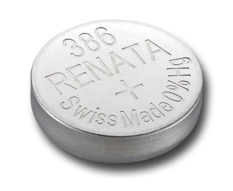 RENATA 386 BATTERY SWISS MADE 0%Hg