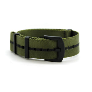 CWC SB WATCH STRAP - COMMANDO, BLACK BUCKLE