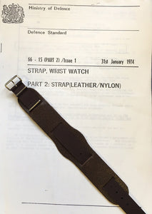 LEATHER / NYLON STRAP 70s SPEC