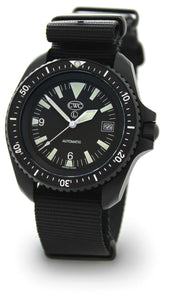CWC ROYAL NAVY BLACK DIVER AUTOMATIC MK.2 WITH DATE