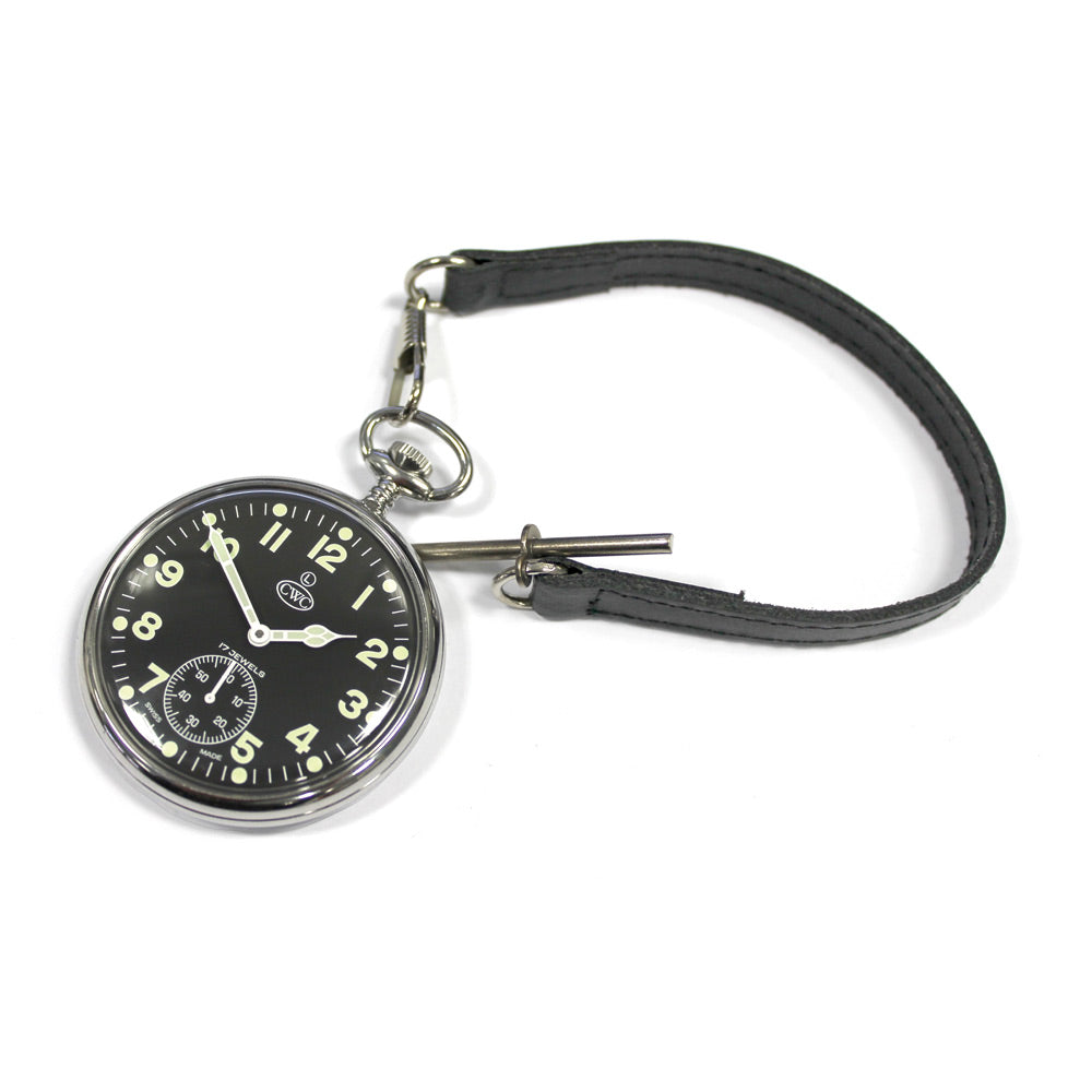 POCKET WATCH LEATHER STRAP - ON WATCH