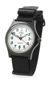 CWC GS SAPPHIRE SUBHUNTER WHITE DIAL BLACK CASE - NO DATE