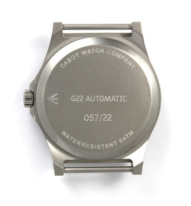 CWC G22 Automatic General Service Watch - Case Back