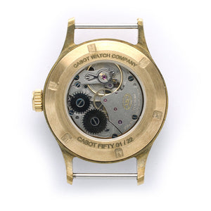 THE CABOT FIFTY WATCH - CASE BACK