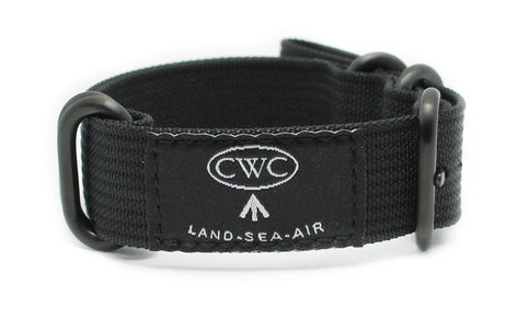 CWC Land Sea Air Watch Strap - BLACK