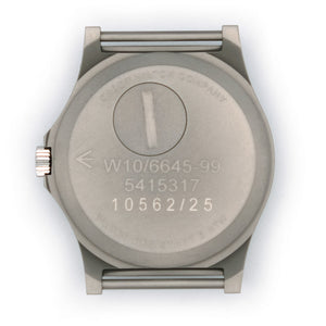 CWC British Military G10 Quartz Watch - Case Back