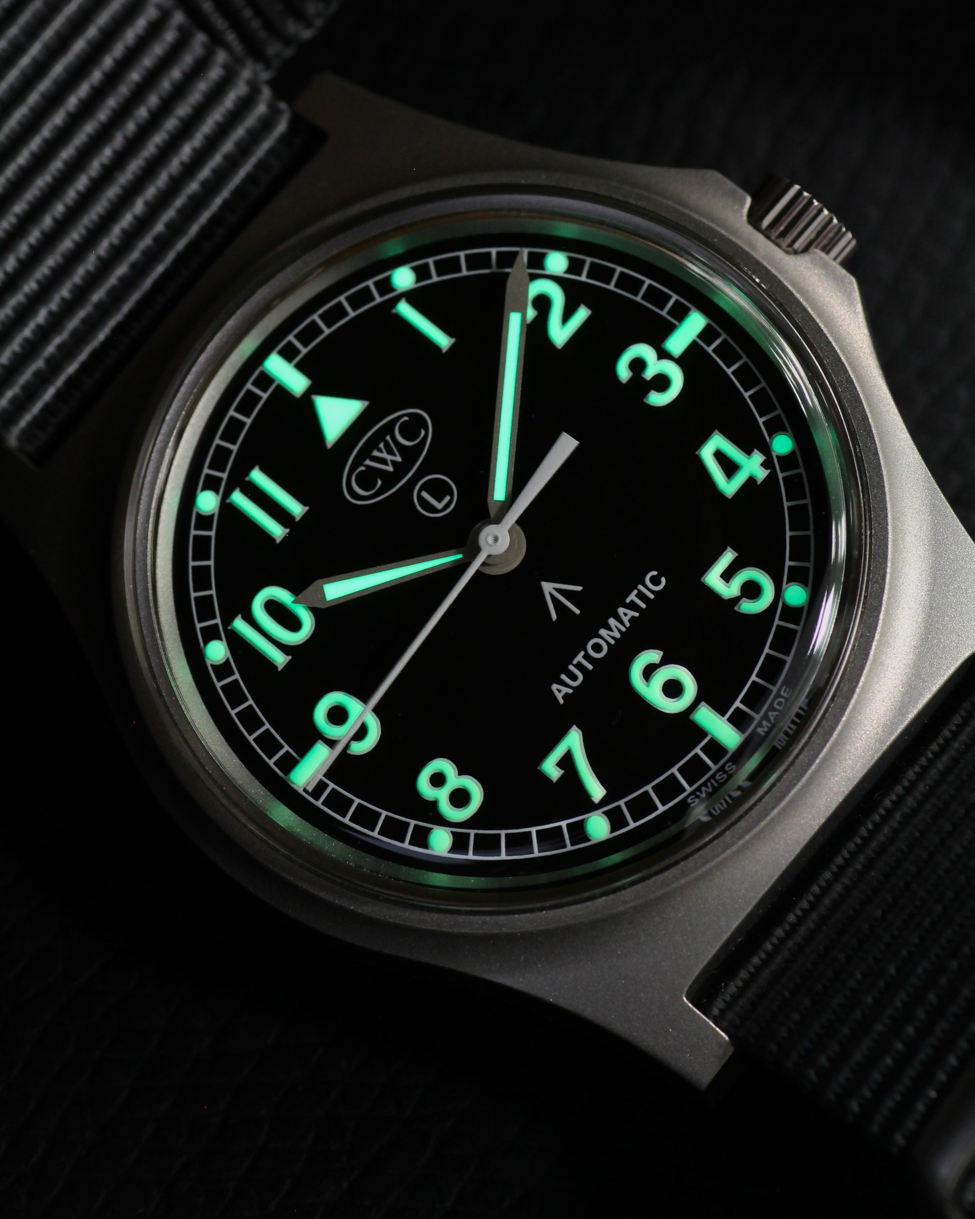 CWC G22 Automatic General Service Watch - Luminous Markers
