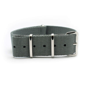 CWC DIVERS EXTRA LONG DIVE WATCH NATO STRAP - NATO GREY