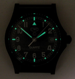 CWC GS SAPPHIRE WATCH BLACK