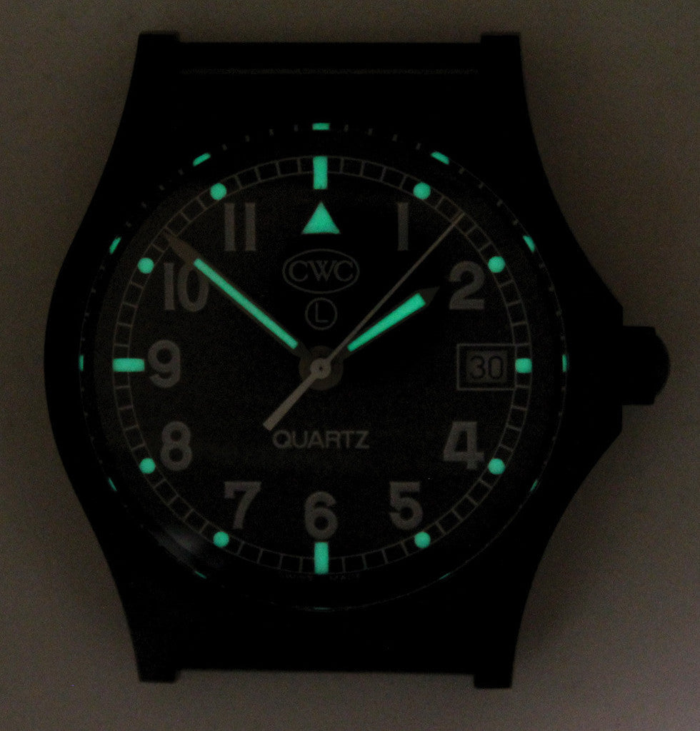CWC GS SAPPHIRE WATCH BLACK