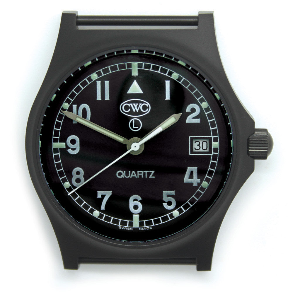 CWC GS SAPPHIRE WATCH BLACK
